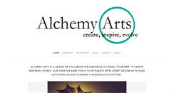 Desktop Screenshot of alchemyartscollective.com